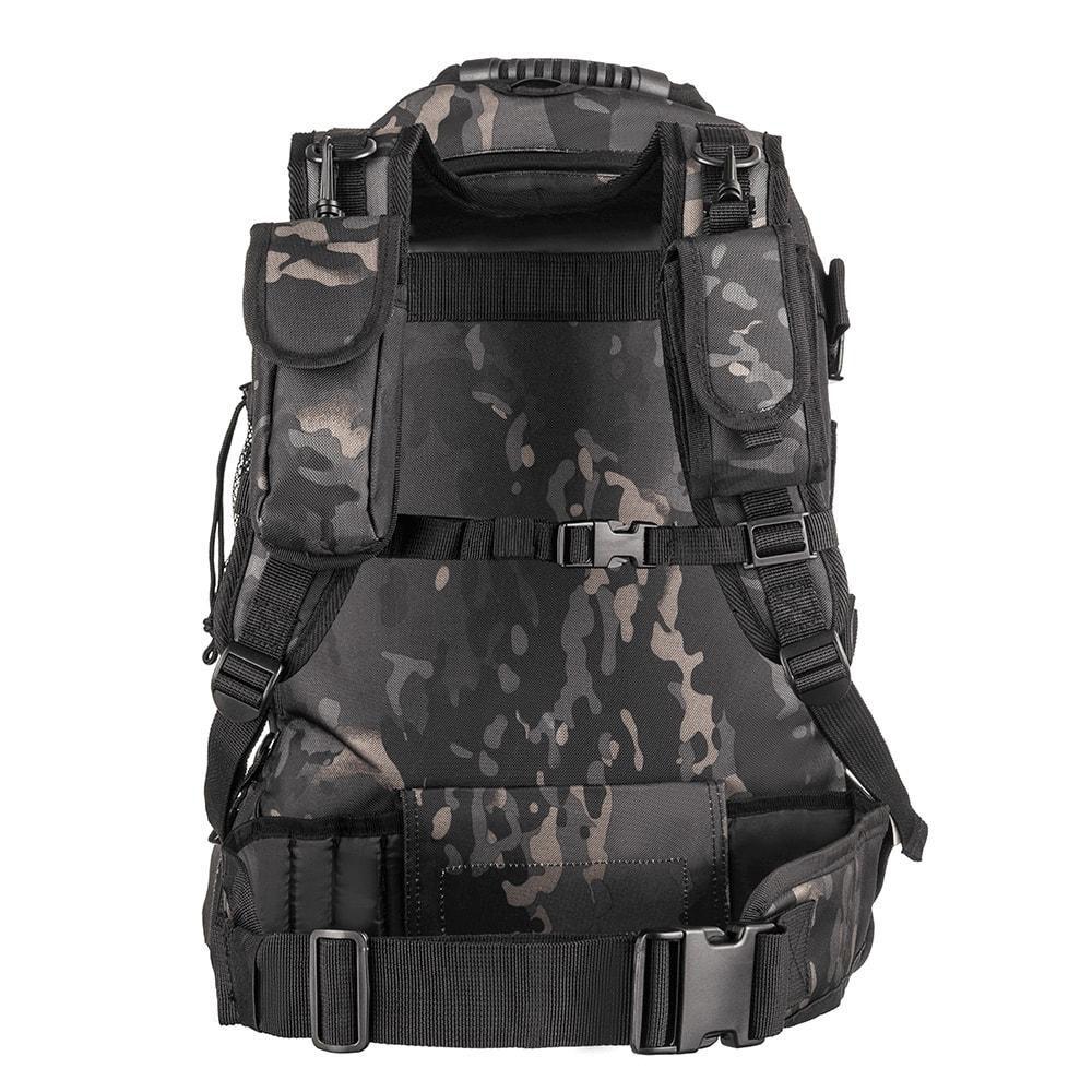 MOCHILA TÁTICA DUSTER WARSKIN BLACK - INVICTUS