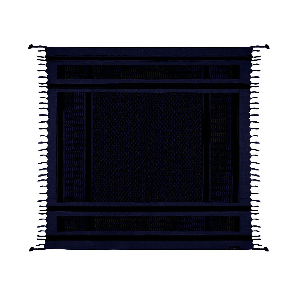 SHEMAGH MIRAGE DUNE DARK NAVY BLUE - INVICTUS
