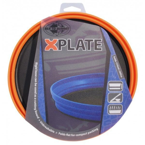 PRATO DOBRÁVEL X-PLATE LARANJA - SEA TO SUMMIT