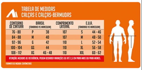 CALÇA BERMUDA PRO MOUNTAIN PRETA - HARD ADVENTURE