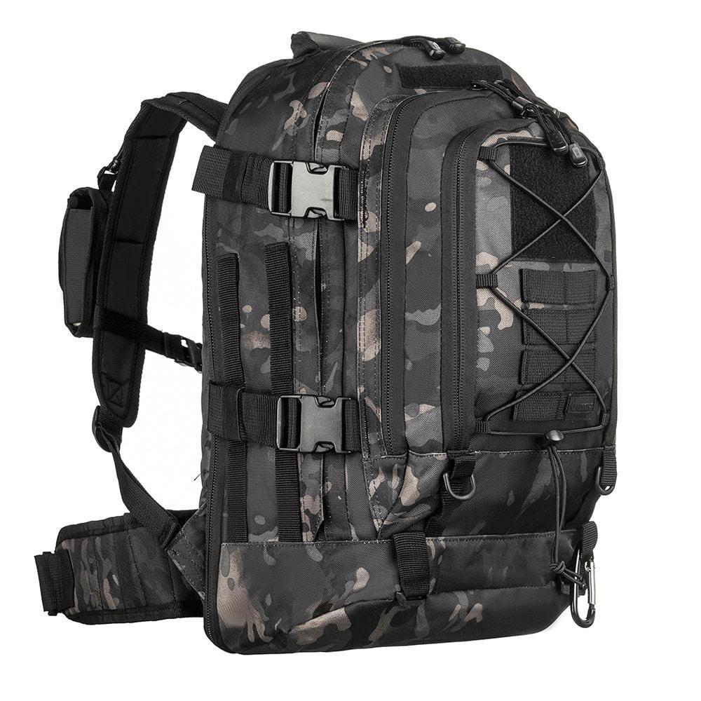 MOCHILA TÁTICA DUSTER WARSKIN BLACK - INVICTUS