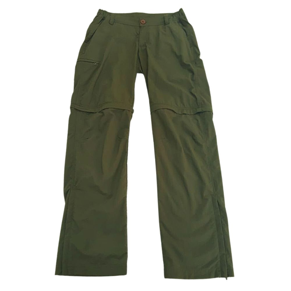 CALÇA-BERMUDA TREKKING VERDE OLIVA FEMININA - SOLO