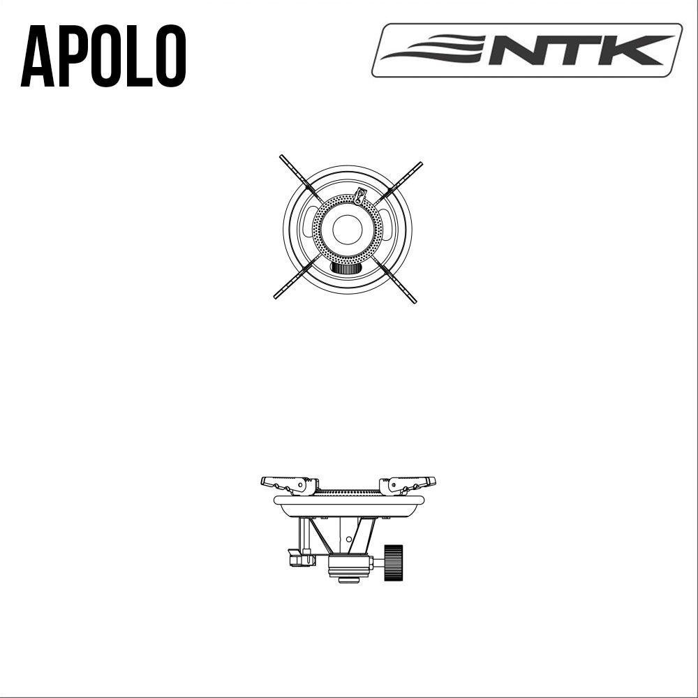 FOGAREIRO APOLO DE IGNIÇÃO ELETRONICA NTK