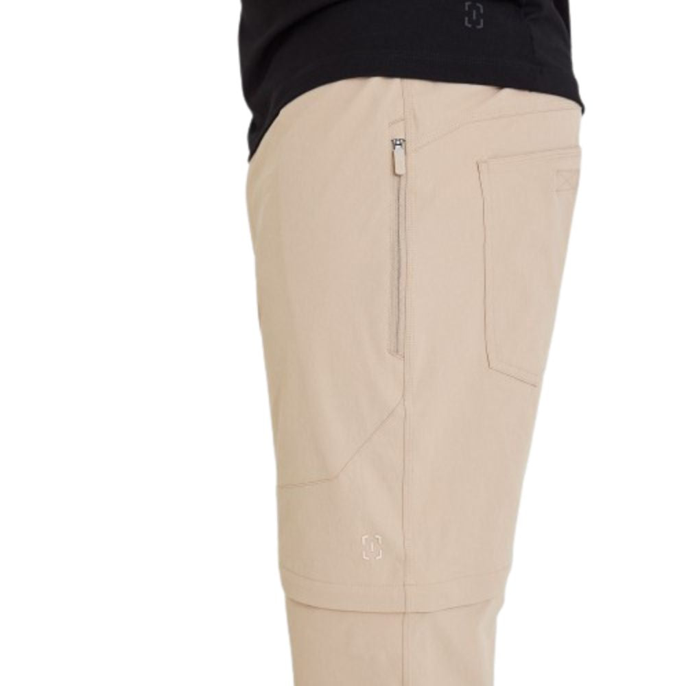 CALÇA CONVERSÍVEL COMMUTER CAQUI - INVICTUS