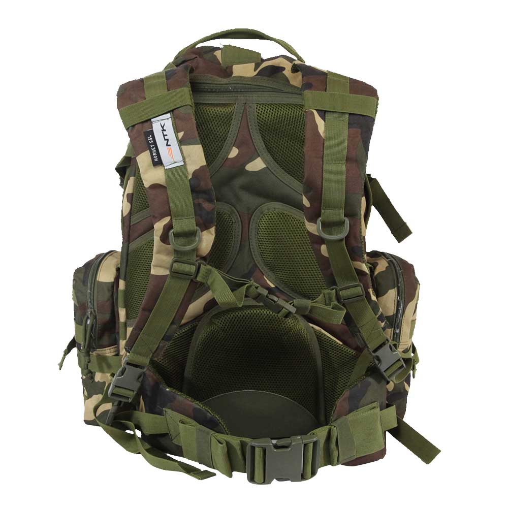 MOCHILA TÁTICA HORNET 55L SELVA - NAUTIKA