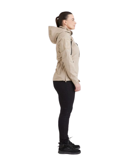 JAQUETA RAIN 2.0 IMPERMEÁVEL FEMININA CAQUI - INVICTUS