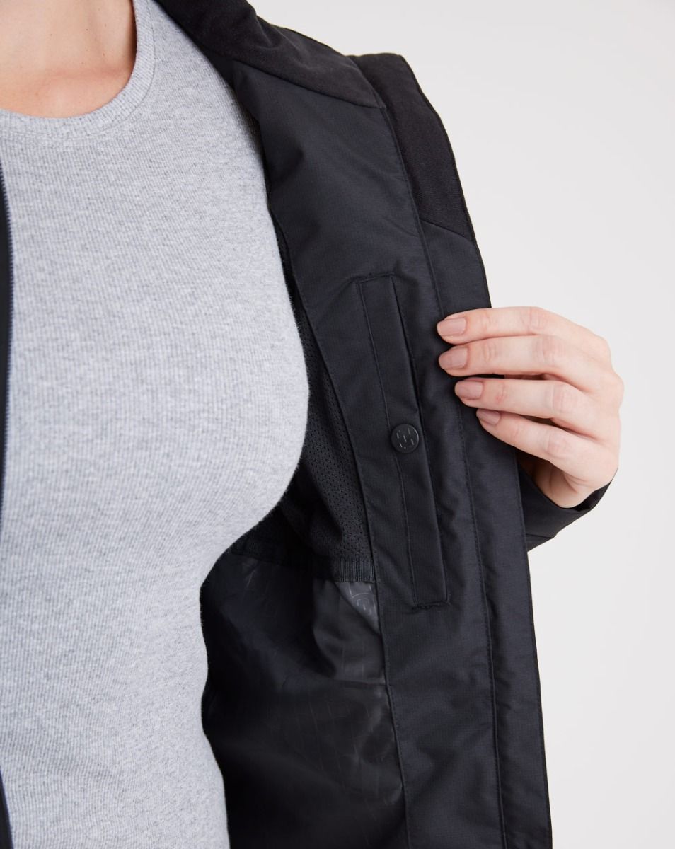 JAQUETA RAIN 2.0 IMPERMEÁVEL FEMININA PRETA - INVICTUS