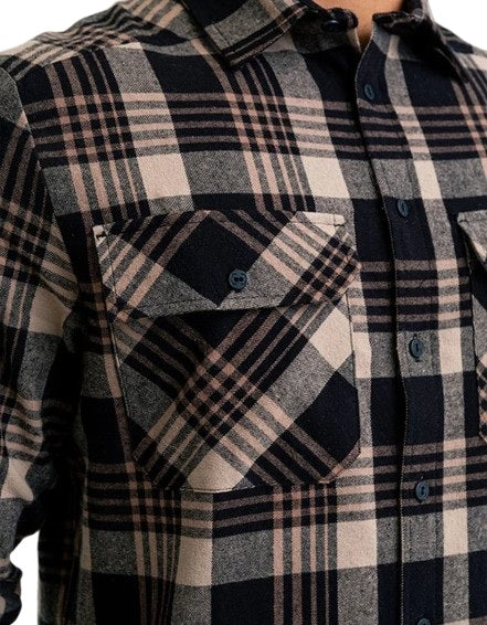 CAMISA LUMBERJACK RELIEF CAQUI INVICTUS