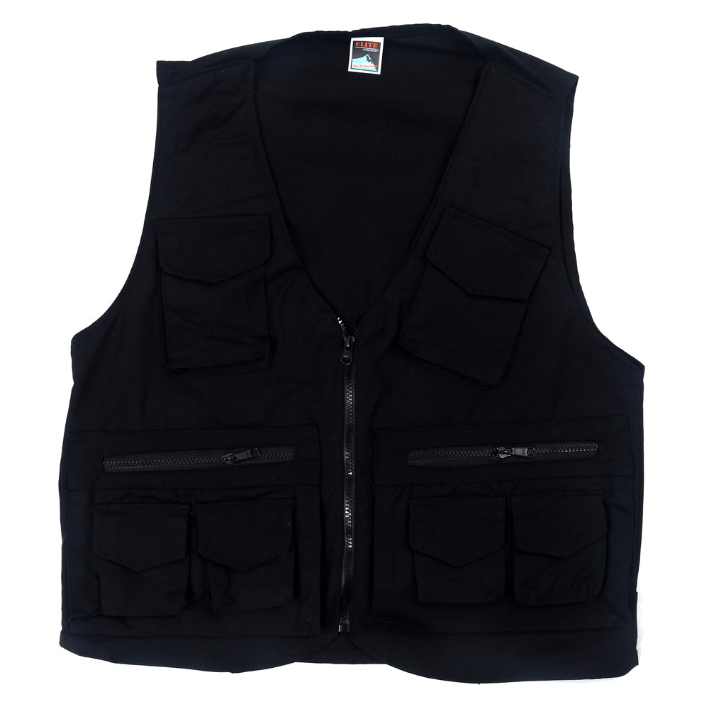 COLETE DE PESCA PRETO