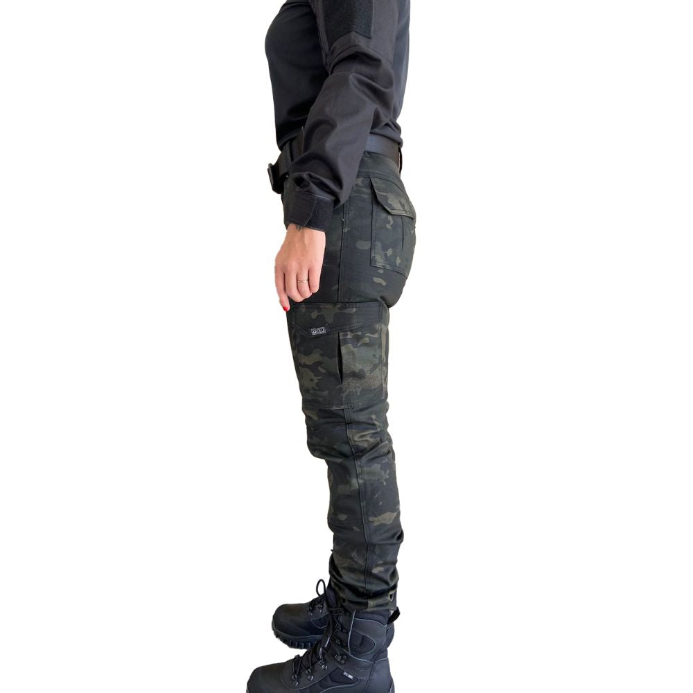 CALÇA TÁTICA FRT 02 WARSKIN BLACK FEMININA - FRT BRASIL