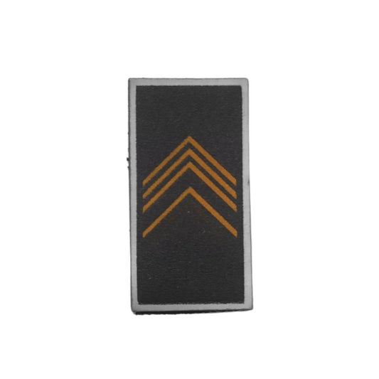 DIVISA GOLA LISA PMSC - SEGUNDO SARGENTO (2° SGT)