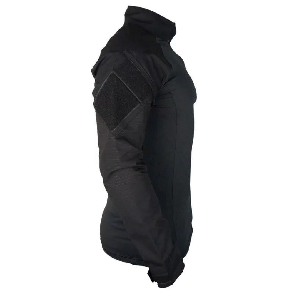 COMBAT SHIRT MASCULINA PRETA - BRAVO