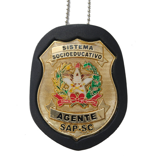 DISTINTIVO SAP SC DOURADO