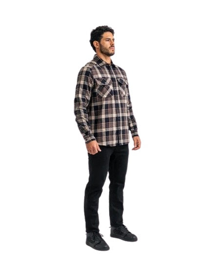 CAMISA LUMBERJACK RELIEF CAQUI INVICTUS