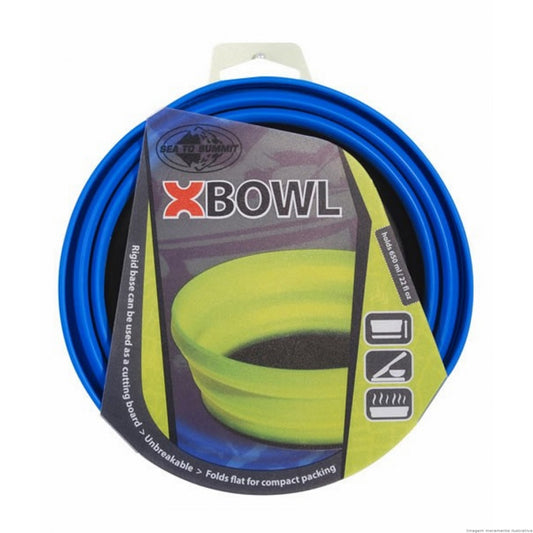 TIGELA DE SILICONE X-BOWL AZUL - SEA TO SUMMIT