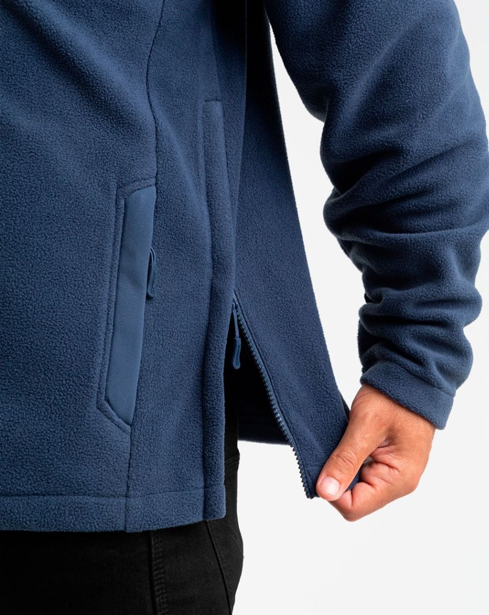 JAQUETA FLEECE SNOW AZUL MARINHO - INVICTUS