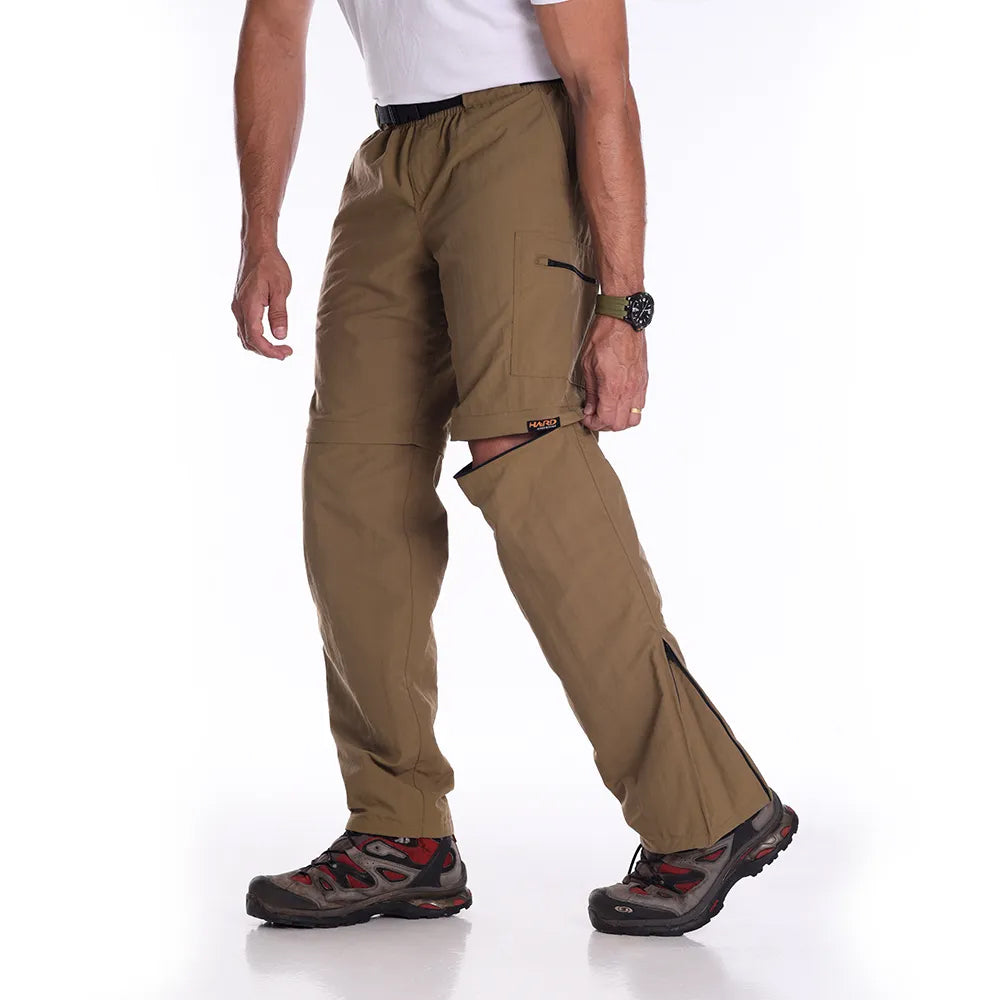 CALÇA BERMUDA HARD BIO MASCULINA CAQUI - HARD ADVENTURE