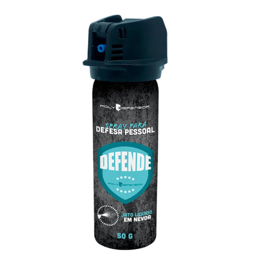 SPRAY PARA DEFESA PESSOAL (JATO NEVOA) DEFENDE ELE - POLY DEFENSOR
