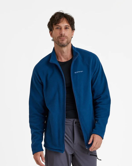 JAQUETA FLEECE KATHMANDU 2.0 MASCULINA AZUL MARINHO - GALAPAGOS