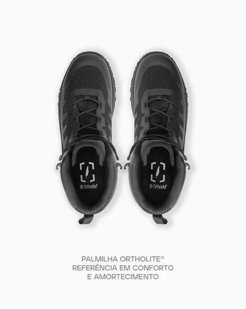 BOTA  ARION 2.0 8” PRETA  - INVICTUS