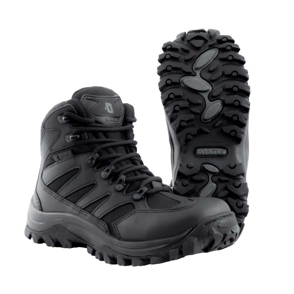 BOTA TRACTOR HIKING PRETA - INVICTUS