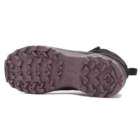 BOTA EXEO MID GTX FEMININA PRETO E ROXO - SALOMON