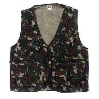 COLETE DE PESCA CAMUFLADO EB