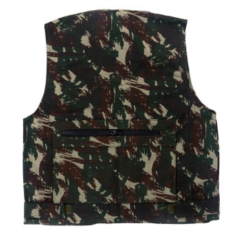 COLETE DE PESCA CAMUFLADO EB